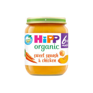 HiPP Jar Organic Sweet Squash & Chicken 125g