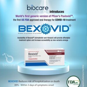 Bexovid Nirmatrelvir 150mg & Ritonavir 100mg Combipack
