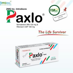 Paxlo Nirmatrelvir INN 150mg Ritonavir USP 100mg